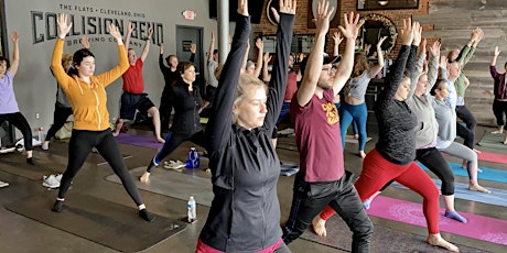 All-Levels Yoga Class at Collision Bend Brewing - [Bottoms Up! Yoga & Brew]