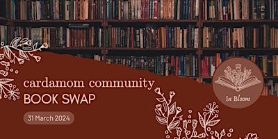 Cardamom Community: Book Swap primary image