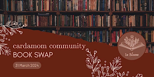 Image principale de Cardamom Community: Book Swap