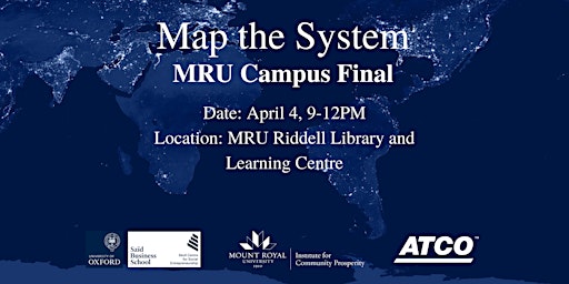 Imagem principal do evento Map the System: MRU Campus Final 2024