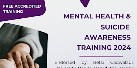 Hyfforddiant Codi Ymwybydd / Mental Health and Suicide Awareness Training