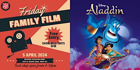 Friday Family Film - Disney's Aladdin [U]