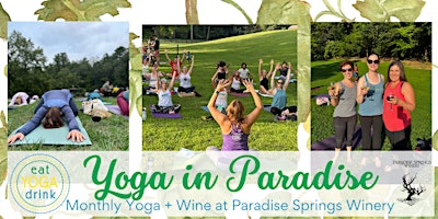 Image principale de Yoga + Wine in Paradise