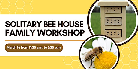 Solitary Bee House Building Family Workshop primary image