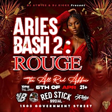 DJ Kicks and DJ A Twice Present  Aries Bash 2 - Rouge: The All Red Affair