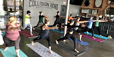 All-Levels Yoga Class at Collision Bend Brewing - [Bottoms Up! Yoga & Brew] primary image