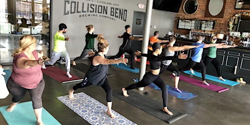 Primaire afbeelding van All-Levels Yoga Class at Collision Bend Brewing - [Bottoms Up! Yoga & Brew]