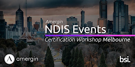 Amergin NDIS Certification 2-Day Workshop (Melbourne) primary image