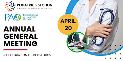 Primaire afbeelding van Annual General Meeting & Celebration of Pediatrics