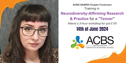 Hauptbild für ACT4£10 - Neurodiversity-affirming Pre-con