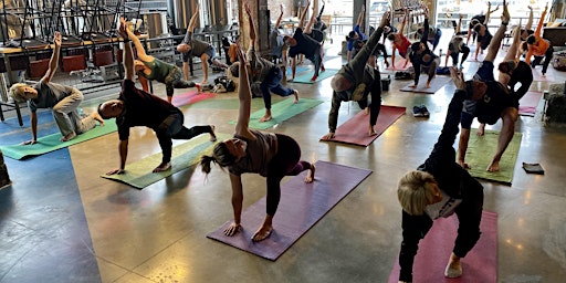 Imagem principal do evento All-Levels Yoga Class at BrewDog CLE Outpost - [Bottoms Up! Yoga & Brew]