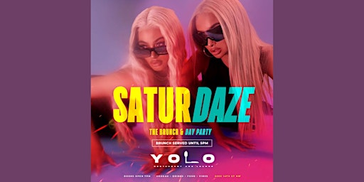 Saturdaze Brunch & Day Party primary image