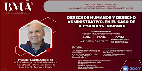 Hauptbild für DERECHOS HUMANOS Y DERECHO ADMINISTRATIVO, EN EL CASO DE LA CONSULTA INDIGE
