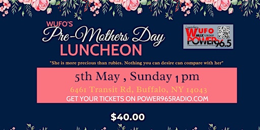 Primaire afbeelding van Pre Mother's Day Luncheon