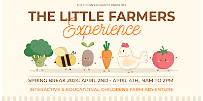 Imagem principal do evento The Little Farmers Experience: Spring Break 2024