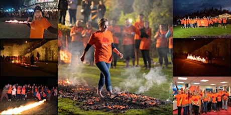 Maggie's at The Royal Marsden Fire Walk 2024