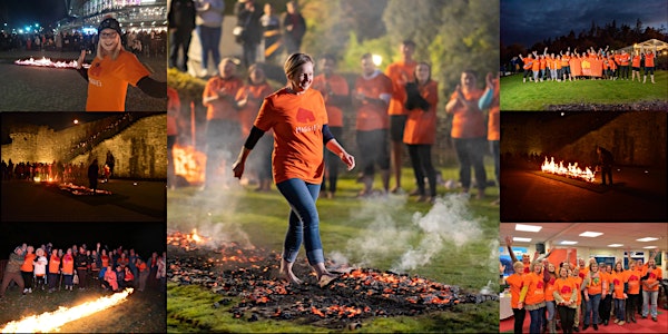 Maggie's at The Royal Marsden Fire Walk 2024