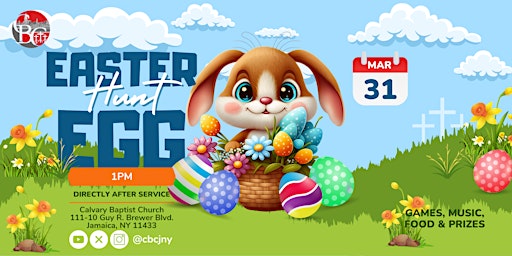 Imagen principal de Calvary Baptist Church Easter Egg Hunt 2024