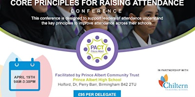 Primaire afbeelding van Core Principles for Raising Attendance Conference