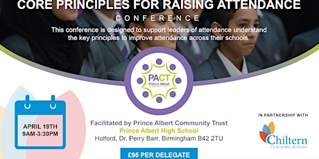 Core Principles for Raising Attendance Conference