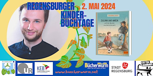 Imagem principal do evento Regensburger Kinderbuchtage 2024 - Lesung mit Benjamin Lebert