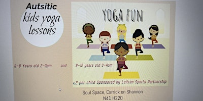 Autistic Kids Yoga Lesson primary image