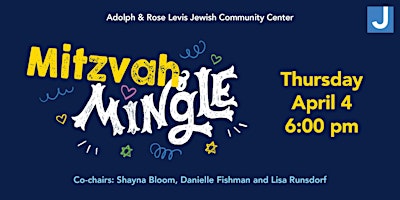 Levis JCC Mitzvah Mingle Thursday, April 4 primary image