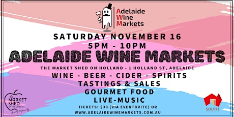 Adelaide Wine Markets - Nov 16th primary image