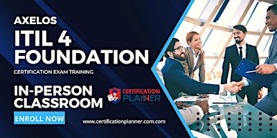 Primaire afbeelding van Online ITIL 4 Foundation Certification Training - 92101, CA