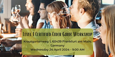 Imagen principal de Level 1 Certified Cider Guide Workshop and Certification at CiderWorld