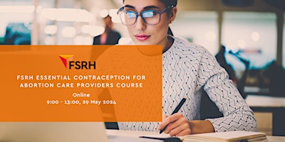 FSRH Essential Contraception for Abortion Care providers course primary image