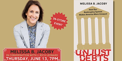 Imagem principal do evento Melissa B. Jacoby | Unjust Debts