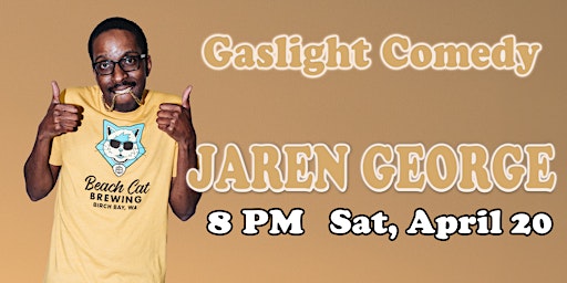Imagem principal do evento Gaslight Comedy presents Jaren George