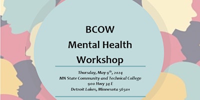 Primaire afbeelding van BCOW Mental Health Spring 2024 Workshop