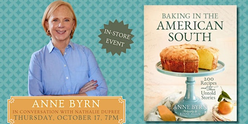 Imagem principal do evento Anne Byrn | Baking in the American South