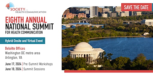8th Annual National Summit for Health Communication primary image