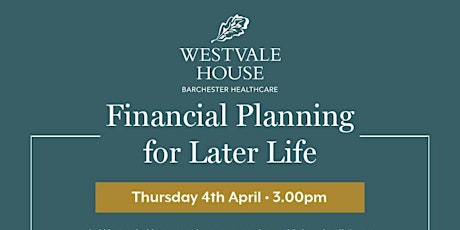 Financial Planning for Later Life