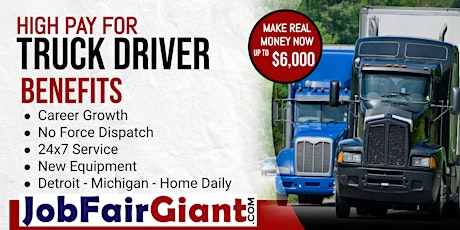 Detroit Local Driving Jobs Career Expo 2024