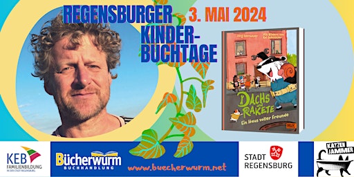 Immagine principale di Regensburger Kinderbuchtage 2024 - Lesung mit Jörg Isermeyer 