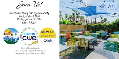 Immagine principale di Annual Affiliate Meeting & Gathering @ Rio Azul Mexican Bar and Grill 