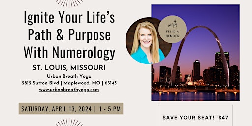 Ignite Your Life’s Path & Purpose With Numerology primary image