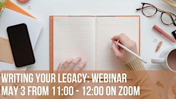 Image principale de Writing Your Legacy: Webinar