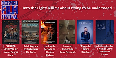 Immagine principale di Into The Light:  6 films about trying to be understood. 