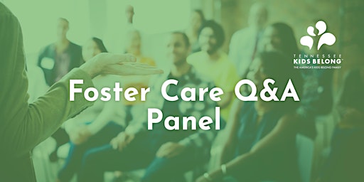 Imagem principal do evento Virtual Foster Care Q&A Panel (statewide)