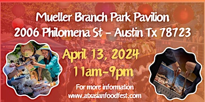 3rd Annual ATX Asian Food Fest primary image