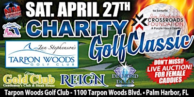 Primaire afbeelding van NightMoves Charity Golf Classic April 27th