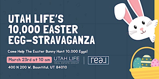 Utah Life Easter Egg-stravaganza 10,000 Egg Hunt primary image