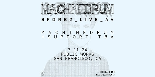 MACHINEDRUM_3FOR82_LIVE_A/V_