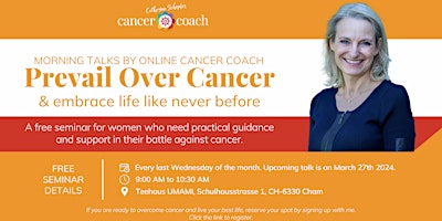 Hauptbild für Morning Talks: Prevail Over Cancer
