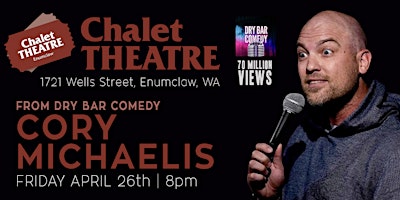 Primaire afbeelding van Cory Michaelis from Dry Bar Comedy  in Enumclaw!